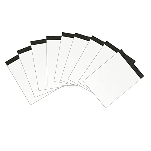 Landré Notiz-Block ohne Deckblatt A6 blanko, 50 Blatt, 70 g/m², 10 Stück von LANDRÉ