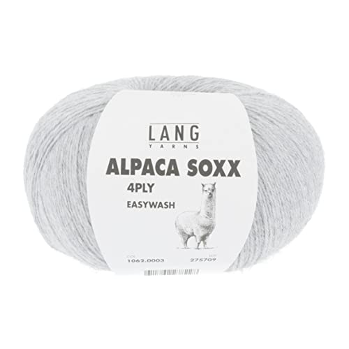 Lang Yarns Alpaca Soxx 4-ply 1062.0003 - Hellgrau von Lang Yarns