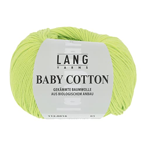 Baby Cotton 0016 lindgrün von Lang Yarns