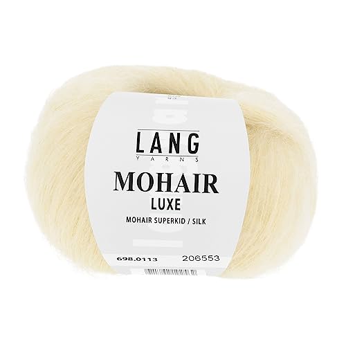 LANG YARNS Mohair Luxe - Farbe: Hellgelb (0113) - 25 g / ca. 175 m Wolle von Lang Yarns