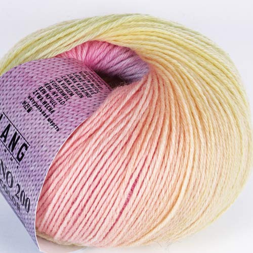 LANGYARNS Merino 200 Bébé Color Farbe 354 von Lang Yarns