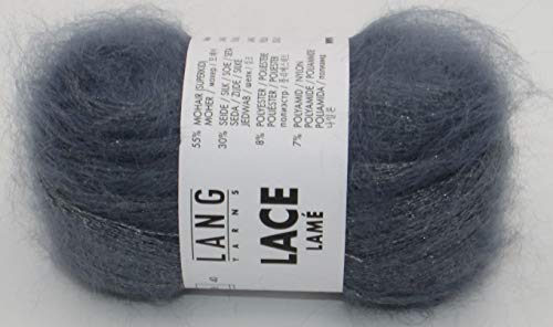 Lang Yarns Lace Lamé 1081.0005 - Schiefer von Lang Yarns