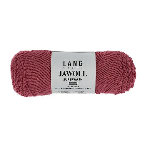 Lang Jawoll Superwash Sockenwolle Farbwahl (61 - bordeaux) von Lang Yarns