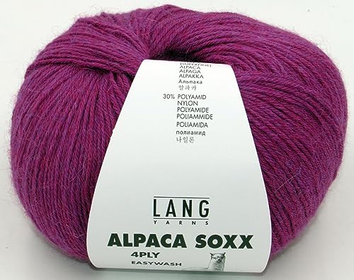 Lang Yarns Alpaca Soxx 4-ply 1062.0165 - Pink Melange von Lang Yarns