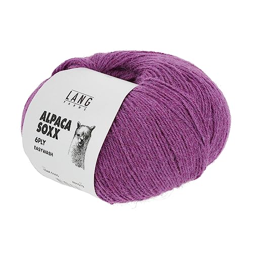 Lang Yarns - Alpaca Soxx 6-fach/6-PLY 0065 pink melange 150 g von Lang Yarns