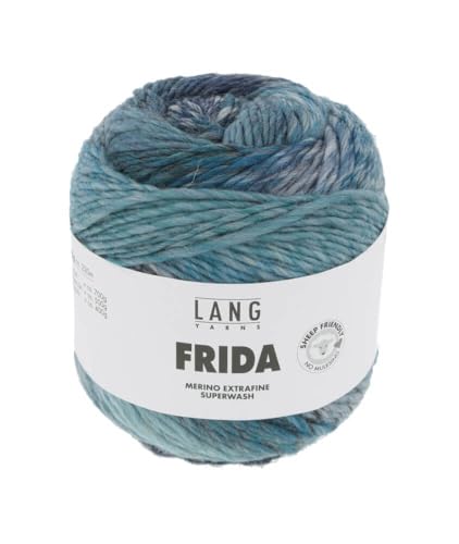 Lang Yarns - Frida 0008 petrol grau 100 g von Lang Yarns