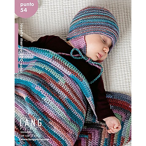 Lang Yarns Heft "Punto 54 Layette Merino 200 Color" von Lang Yarns