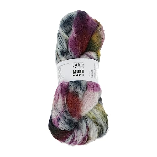 Lang Yarns - Muse 0002 gelb schwarz beere 100 g von LANG YARNS