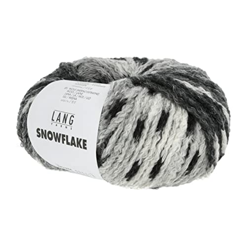 Lang Yarns - Snowflake 0004 schwarz 50 g von Lang Yarns