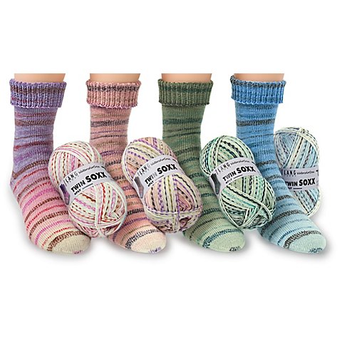 Lang Yarns Sockenwolle Twin Soxx "WatercolorSoxx" von Lang Yarns