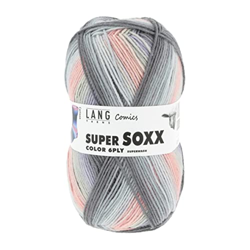 Lang Yarns Super Soxx 150g 6-Fach Comics 374 -Cartoon von Lang Yarns