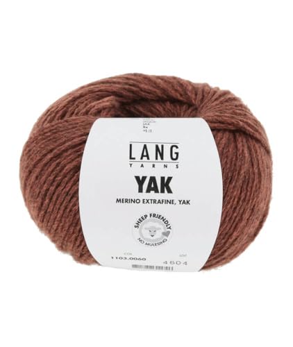 Lang Yarns Yak 60 - weinrot von Lang Yarns