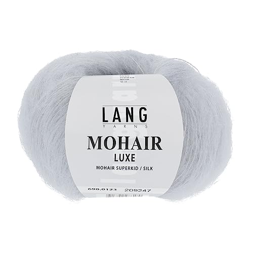 MOHAIR LUXE von LANG YARNS (0123 - hellgrau) von Lang Yarns