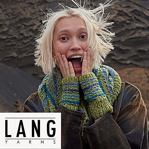 Strickanleitung – Stulpen "Jina" aus Lang Yarns Donegal Tweed+ von Lang Yarns