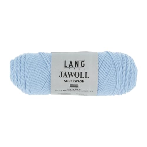 LANG YARNS Jawoll - Farbe: Hellblau (0220) - 50 g / ca. 210 m Wolle von Lang