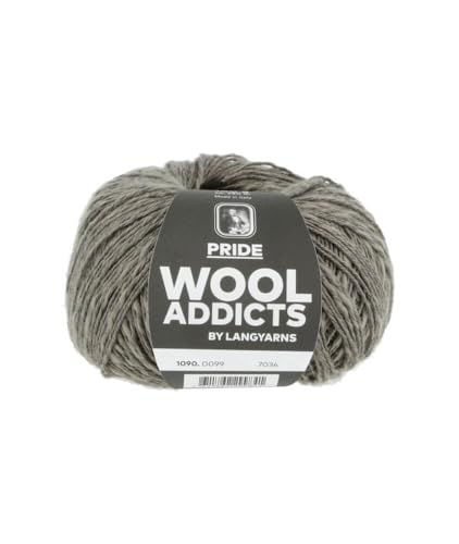 WOOLADDICTS - 100g "Pride" - Farbe: 99 - borke - Dies ist ein Garn, mit dem Sie vielleicht ein Leben lang verbringen möchten .. von LangYarns