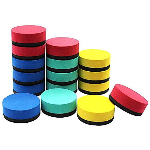 Lanko Packung mit 16 Mini-Trockenlöschern, magnetischer Whiteboard-Reiniger, trocken abwischbar, 4 Farben, 5 x 5 cm Lanko Packung mit 16 Mini-Trockenlöschern, magnetischer Whiteboard-Reiniger, trocken abwischbar, 4 Farben, 5 x 5 cm von Lanko