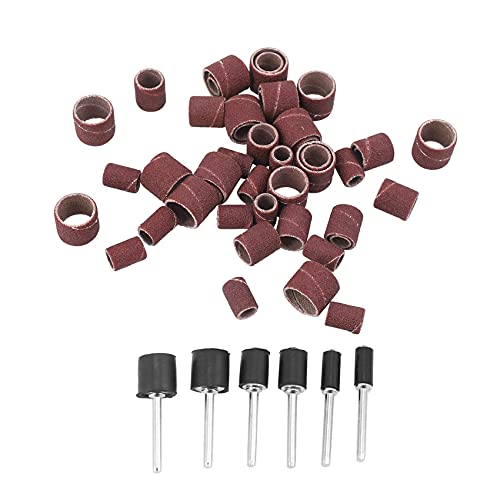 Laonco Jumbo 51 Stücke Trommel Schleif Set - Passend Für - Inklusive Gummi Trommel Stock - 1/2, 3/8 und 1/4 von Laonco