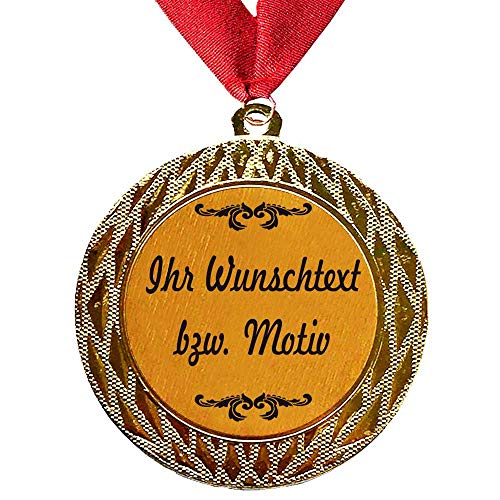 Larius Group Medaille Orden 15 Jahre zusammen Hochzeitzeit Hochzeitzeitsgeschenk Geschenk Auszeichnung Ehrenorden Wunschtext (mit Wunschtext und Halsband) von Larius