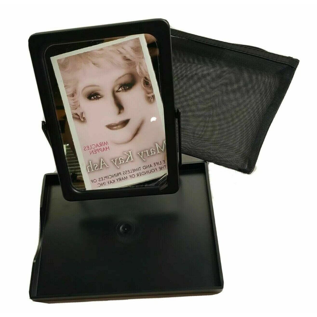 Vintage Mary Kay Reisetasche Set Stand Up Spiegel Schminkspiegel Neuwertige Lager von LasVegasCloset