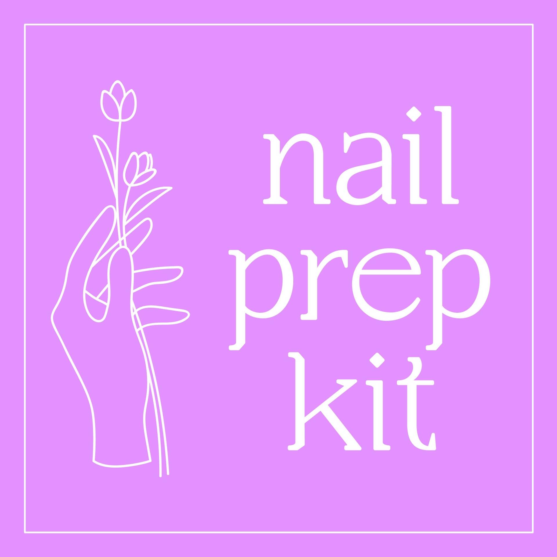 Press On Nail Prep Kit | Mache Deinen Druck Auf Nägel Länger von LastTrainStudio