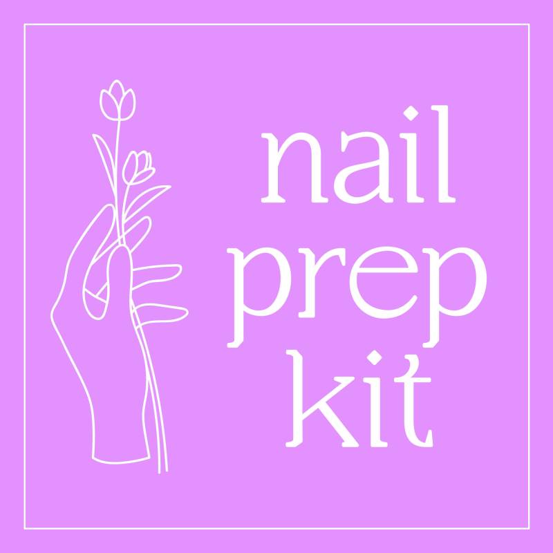 Press On Nail Prep Kit | Mache Deinen Druck Auf Nägel Länger von LastTrainStudio