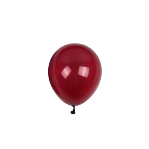 12 inches (30 cm) Thickened Matte Balloons - 50 pieces Natural Latex Balloons - 3.2g/piece (Burgundy) von Latex Bros