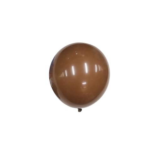 12 inches (30 cm) Thickened Matte Balloons - 50 pieces Natural Latex Balloons - 3.2g/piece (Coffee) von Latex Bros