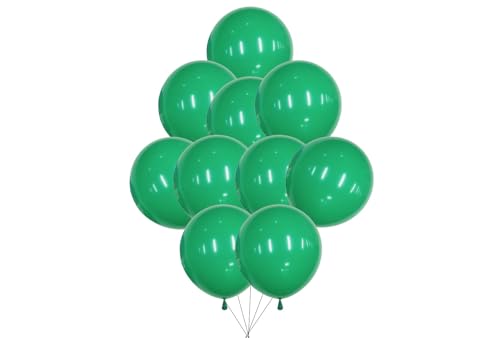 12 Inches (30cm) Thickened Matte Balloons -50 pieces Natural Latex Balloons -3.2 grams/piece (Mid Green) von Latex Bros