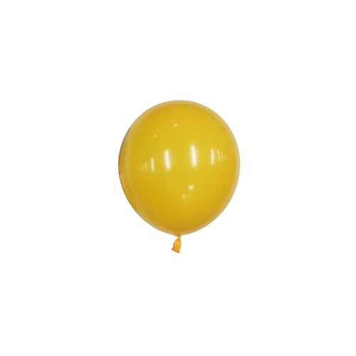 12 inches (30 cm) Thickened Matte Balloons - 50 pieces Natural Latex Balloons - 3.2g/piece (Lemon) von Latex Bros