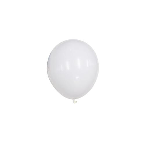 12 inches (30 cm) Thickened Matte Balloons - 50 pieces Natural Latex Balloons - 3.2g/piece (White) von Latex Bros