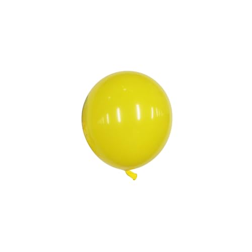 12 inches (30 cm) Thickened Matte Balloons - 50 pieces Natural Latex Balloons - 3.2g/piece (Yellow) von Latex Bros