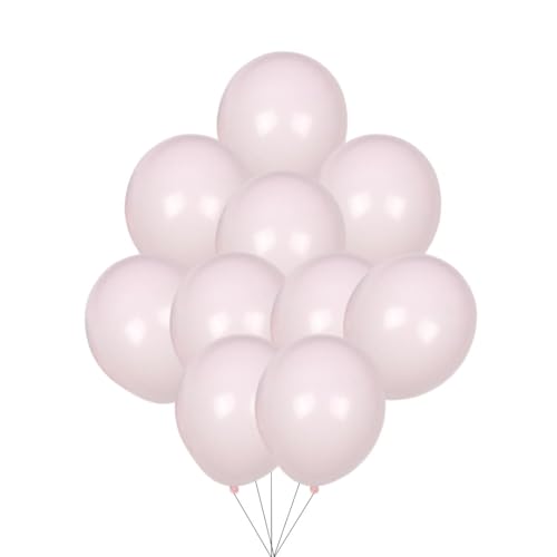 12 inches (30 cm) Thickened Pastel Balloons - 50 pieces Natural Latex Balloons - 3.2g/piece (Pastel Pink) von Latex Bros