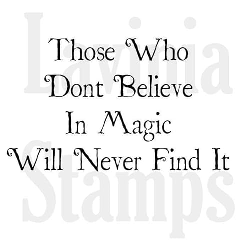 Lavinia Stamps, Clear Stamp - Believe in Magic von Lavinia Stamps