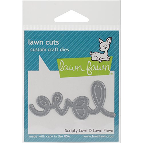 Lawn Cuts Custom Craft Die -Scripty Love von Lawn Fawn