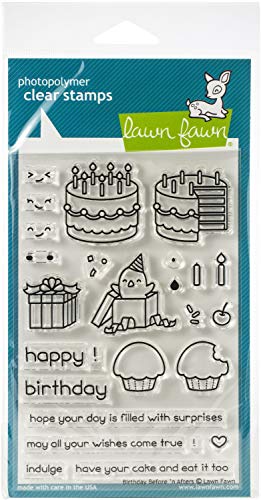 Lawn Fawn, Clear Stamp, Birthday Before 'n afters von Lawn Fawn