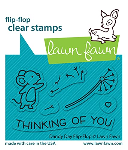 Lawn Fawn, Clear Stamp, Dandy Day flip-Flop von Lawn Fawn