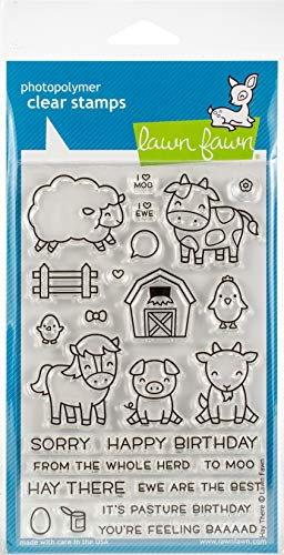 Lawn Fawn, Clear Stamp, Hay There von Lawn Fawn