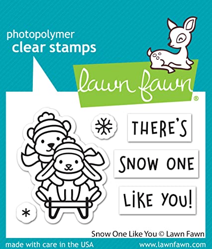 Lawn Fawn, Clear Stamp, Snow one Like You von Lawn Fawn