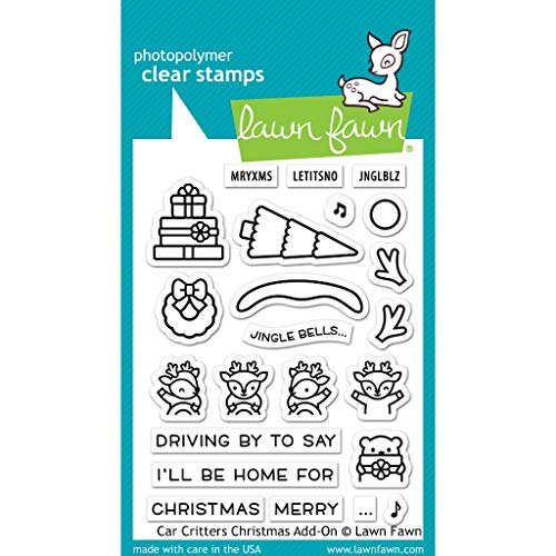 Lawn Fawn, Clear Stamp, car Critters Christmas add-on von Lawn Fawn