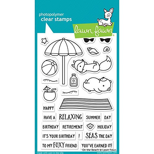 Lawn Fawn, Clear Stamp, on The Beach von Lawn Fawn