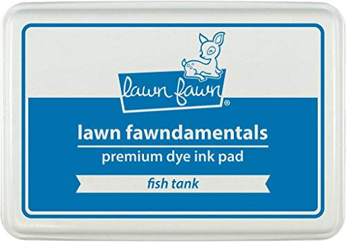 Lawn Fawn, Lawn fawndamentals, Premium dye Ink pad, 55x85mm, Fish Tank von Lawn Fawn