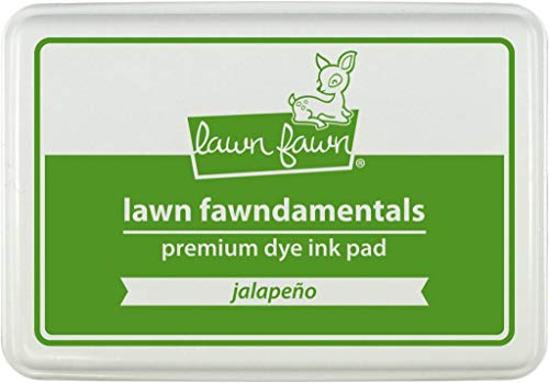 Lawn Fawn, Lawn fawndamentals, Premium dye Ink pad, 55x85mm, Jalapeno von Lawn Fawn