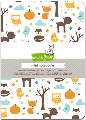 Lawn Fawn, into The Woods Remix - Mini notebooks von Lawn Fawn