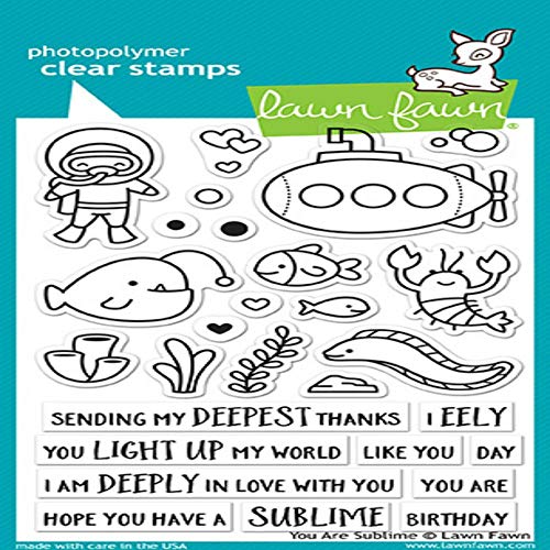 Lawn Fawn Clear Stamps 10cm x 15cm von Lawn Fawn