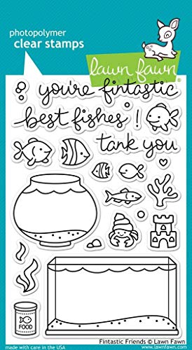 Lawn Fawn Clear Stamps - LF891 Fintastic Friends by Lawn Fawn von Lawn Fawn