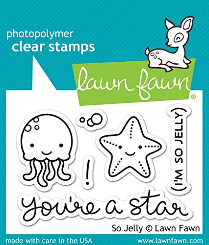 Lawn Fawn Clear Stamps - LF899 So Jelly by Lawn Fawn von Lawn Fawn