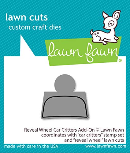 Lawn Fawn LF2340 Reveal Wheel Car Critters Add-on Custom Craft Stanzformen von Lawn Fawn