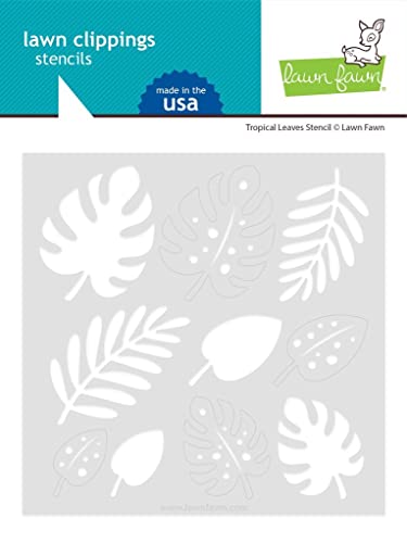 Lawn Fawn LF2625 Tropical Leaves Stencils von Lawn Fawn