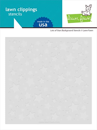 Lawn Fawn LF2893 Lots of Stars Background Stencils Stencils von Lawn Fawn